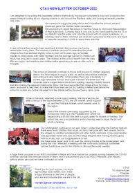 Newsletter October 2022 